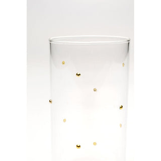 Tumbler Glam Dots Gold 14cm KARE MIAMI