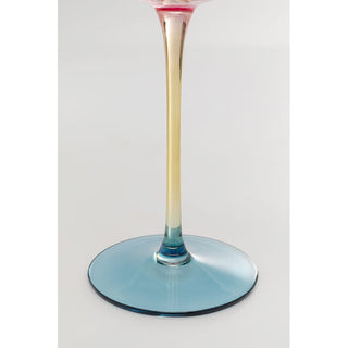 Champagne Glass Twist 18cm assorted KARE MIAMI