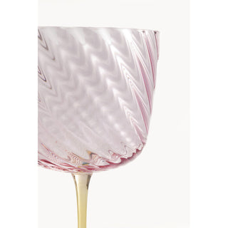 Wine Glass Twist 22cm (2/Set) KARE MIAMI