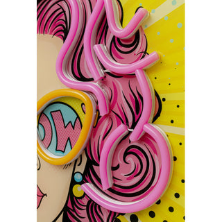 Glass Picture Beauty LED 39x39cm KARE MIAMI