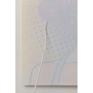 Glass Picture Beauty LED 39x39cm KARE MIAMI