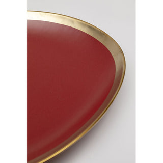 Dessert Plate Vibrations Red Ø21cm KARE MIAMI