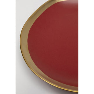 Dessert Plate Vibrations Red Ø21cm KARE MIAMI