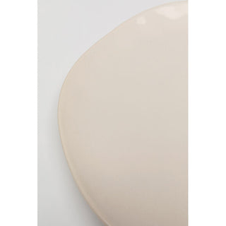 Plate Organic Cream Ø26cm KARE MIAMI