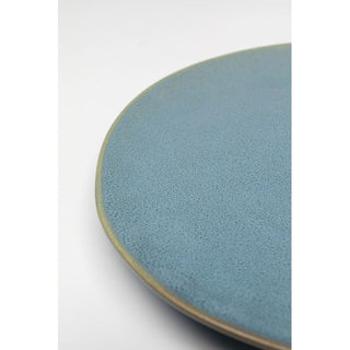 Plate Organic Turquise Ø26cm KARE MIAMI