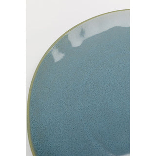 Plate Organic Turquise Ø26cm KARE MIAMI