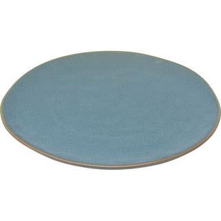 Plate Organic Turquise Ø26cm KARE MIAMI