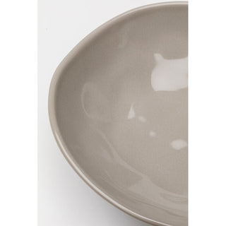 Plate Deep Organic Grey Ø22cm KARE MIAMI