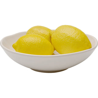 Plate Deep Organic Cream Ø22cm KARE MIAMI