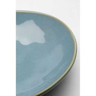 Plate Deep Organic Turquoise Ø22cm KARE MIAMI