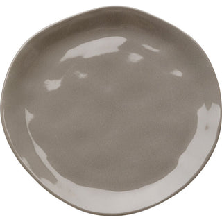 Plate Organic Grey Ø20cm KARE MIAMI