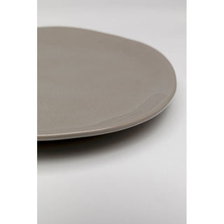 Plate Organic Grey Ø20cm KARE MIAMI