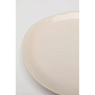 Plate Organic Cream Ø20cm KARE MIAMI