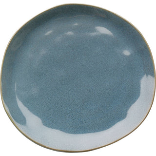 Plate Organic Turquise Ø20cm KARE MIAMI