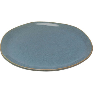 Plate Organic Turquise Ø20cm KARE MIAMI