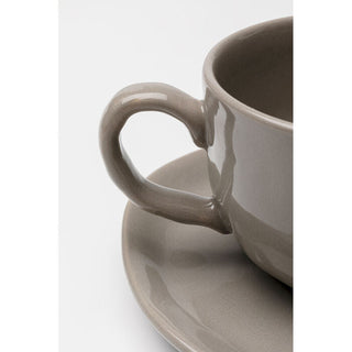 Coffee Cup Organic Grey (2/part) KARE MIAMI