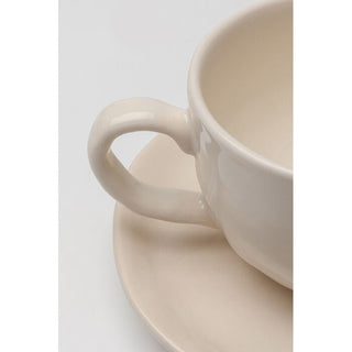 Coffee Cup Organic cream (2/part) KARE MIAMI