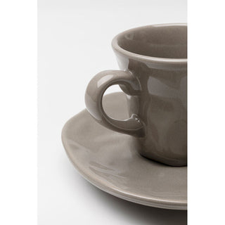 Espresso Cup Organic Grey (2/part) KARE MIAMI