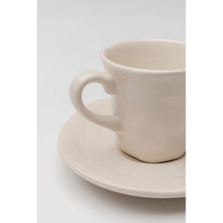Espresso Cup Organic Cream (2/part) KARE MIAMI