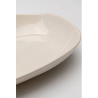 Plate Organic Cream 25cm KARE MIAMI