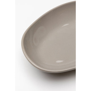 Plate Organic Grey 25cm KARE MIAMI