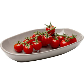 Plate Organic Grey 25cm KARE MIAMI