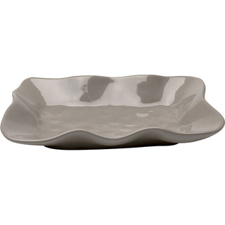 Serving Plate Organic Grey 17x26cm KARE MIAMI