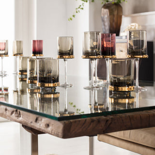 Red Wine Glass Innocent Smoke - DEKOR