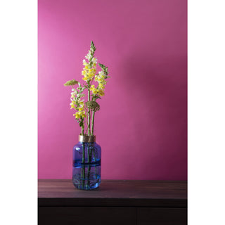 Vase Positano Belly Blue 28cm - DEKOR