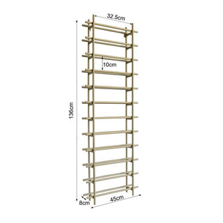 Wine Shelf Cape Town Greige 45x136cm KARE MIAMI