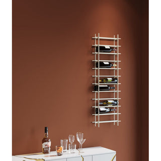 Wine Shelf Cape Town Greige 45x136cm KARE MIAMI