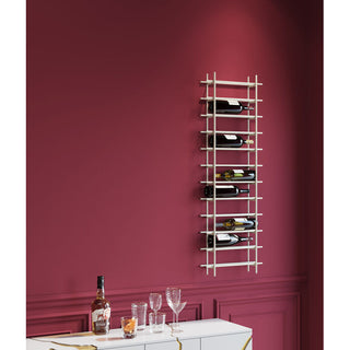 Wine Shelf Cape Town Greige 45x136cm KARE MIAMI