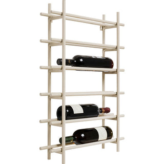 Wine Shelf Cape Town Greige 45x68cm KARE MIAMI