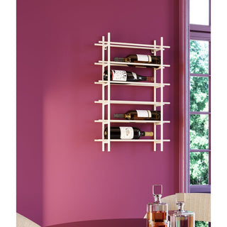 Wine Shelf Cape Town Greige 45x68cm KARE MIAMI