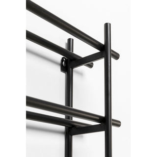 Wine Shelf Cape Town Black 80x34cm KARE MIAMI
