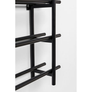 Wine Shelf Cape Town Black 80x34cm KARE MIAMI