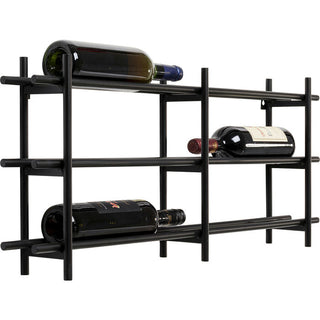 Wine Shelf Cape Town Black 80x34cm KARE MIAMI