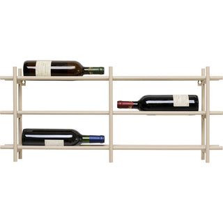 Wine Shelf Cape Town Greige 80x34cm KARE MIAMI