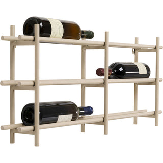 Wine Shelf Cape Town Greige 80x34cm KARE MIAMI
