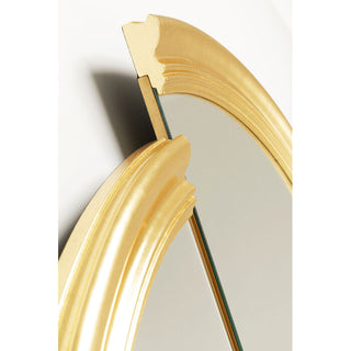Wall Mirror Double Vision Round Piece 112x100cm - DEKOR