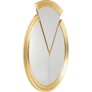 Wall Mirror Double Vision Round Piece 112x100cm - DEKOR