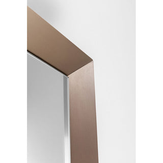 Wall Mirror Arezzo Coffee Trapez 65(45)x160cm - DEKOR