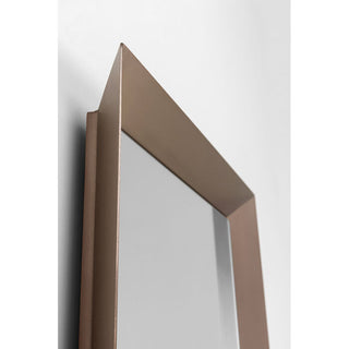 Wall Mirror Arezzo Coffee Trapez 65(45)x160cm - DEKOR