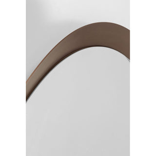 Wall Mirror Arezzo Coffee Ø100cm - DEKOR
