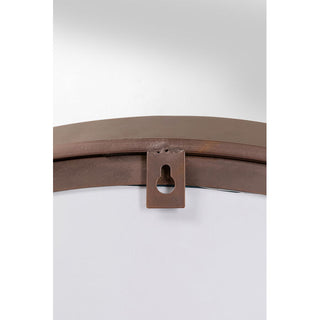 Wall Mirror Arezzo Coffee Ø100cm - DEKOR