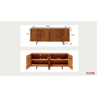 Sideboard Flower Bouquet 177x75cm KARE MIAMI