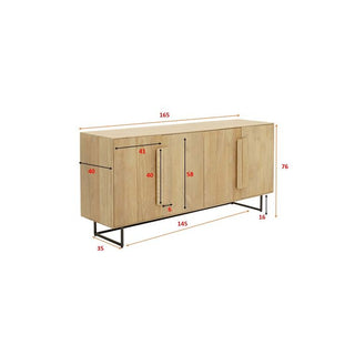 Sideboard Mulino 165x76cm KARE MIAMI