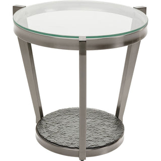 Side Table Monocolo Graphite Ø50cm KARE MIAMI