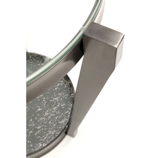 Side Table Monocolo Graphite Ø50cm KARE MIAMI