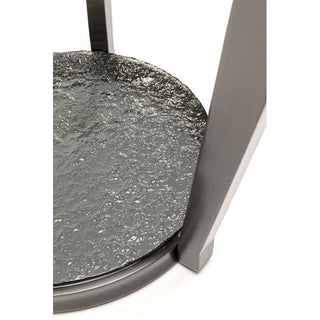 Side Table Monocolo Graphite Ø50cm KARE MIAMI